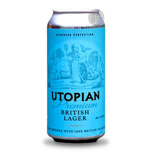Utopian British Premium Lager